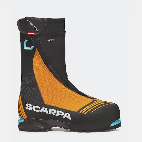 High-altitude mountaineering boots