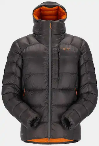 Highly insulated down jacket